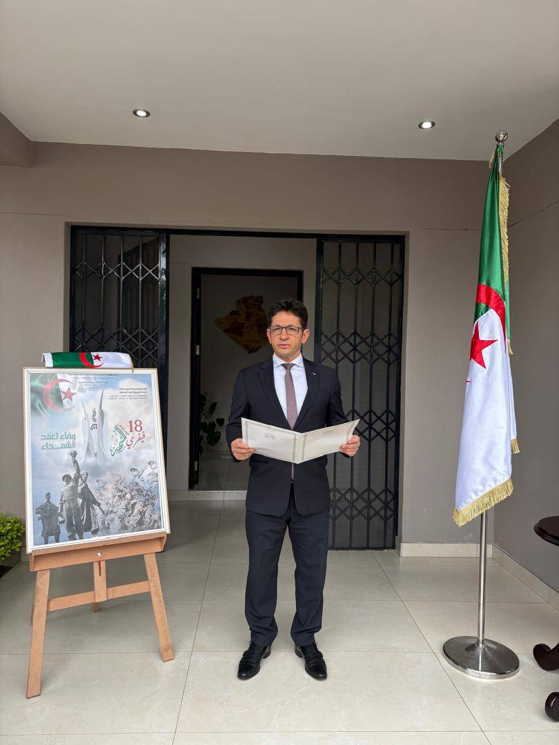 Commémoration de la Journée nationale du Chahid par l’Ambassade d’Algérie au Botswana – Fidélité au serment des martyrs